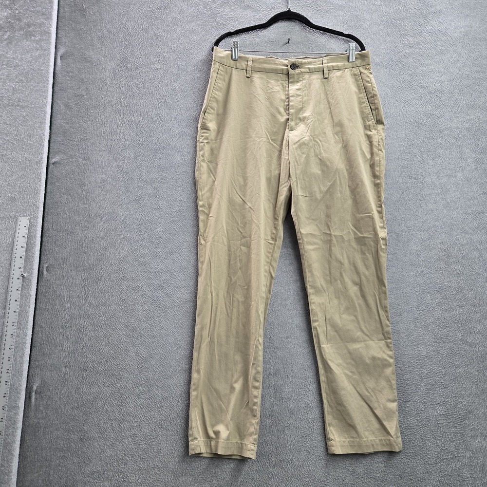 Banana Republic Men Pants 32X30 Khaki Chinos Chino Slim Summerweight NWT